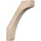 Ekena Millwork 3 1/2"W x 18"D x 22"H Legacy Smooth Knee Brace, Douglas Fir BRC04X18X22LEC00SDF - alternate 1